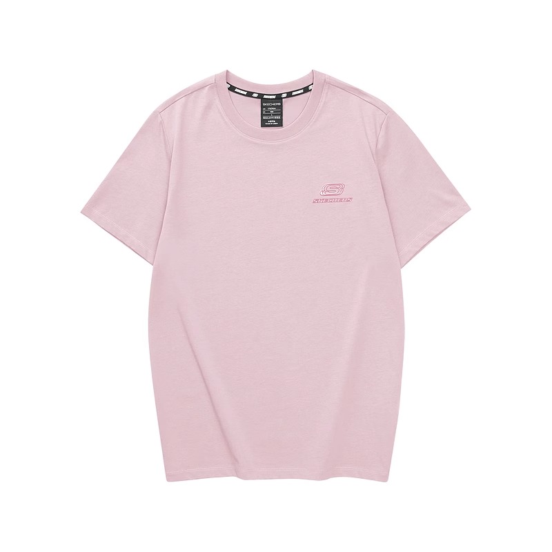 Skechers斯凯奇正品夏季新品凉感短袖T恤女春百搭半袖男生上衣