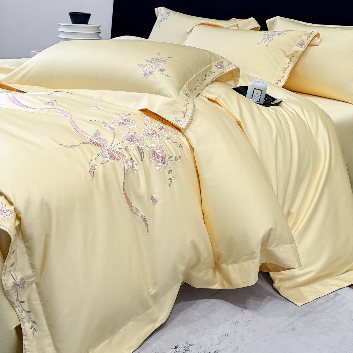 Xiaohongshu’s popular category A 100% cotton four-piece bed set