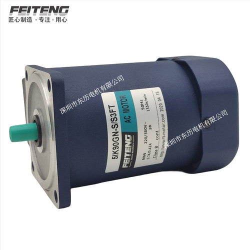 FTG飞腾电机5IK90GN-S/S3FT马达AC MOTOR FEITENG 90W三相380V - 图2