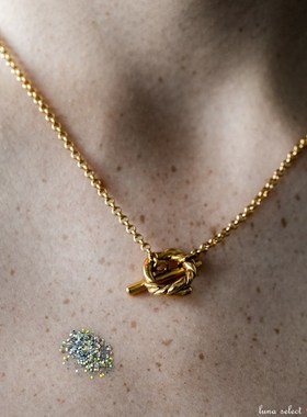 极速fauviramve~精致圆环链条项链 10月下