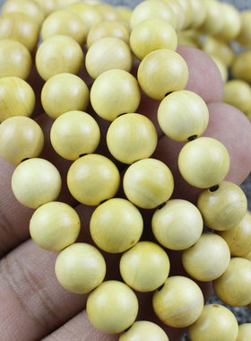 极速天然实木f黄杨木手串108颗佛珠念珠8MM文玩木珠工艺品男女手