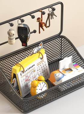 速发入户玄关门口放扣锁匙收纳柜摆件轻奢居家客厅鞋盒装饰品