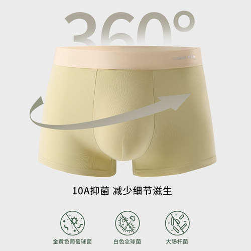 都市丽人内裤男生纯棉抗菌2025新款青少年无痕大码运动透气短裤头 - 图3