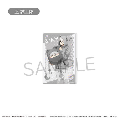 【TAPIOCA现货】蓝色监狱 蓝锁周边 流麻流沙亚克力 襁褓睡衣ver. - 图2