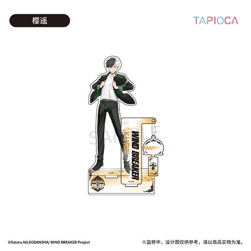 【TAPIOCA现货】WIND BREAKER 防风铃 周边 摇摇乐风铃亚克力立牌 - 图2