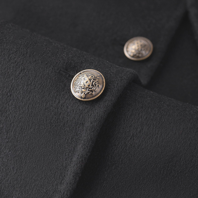 【商场同款】茵曼宽松2021年冬季新款 茵曼一零一度毛呢外套