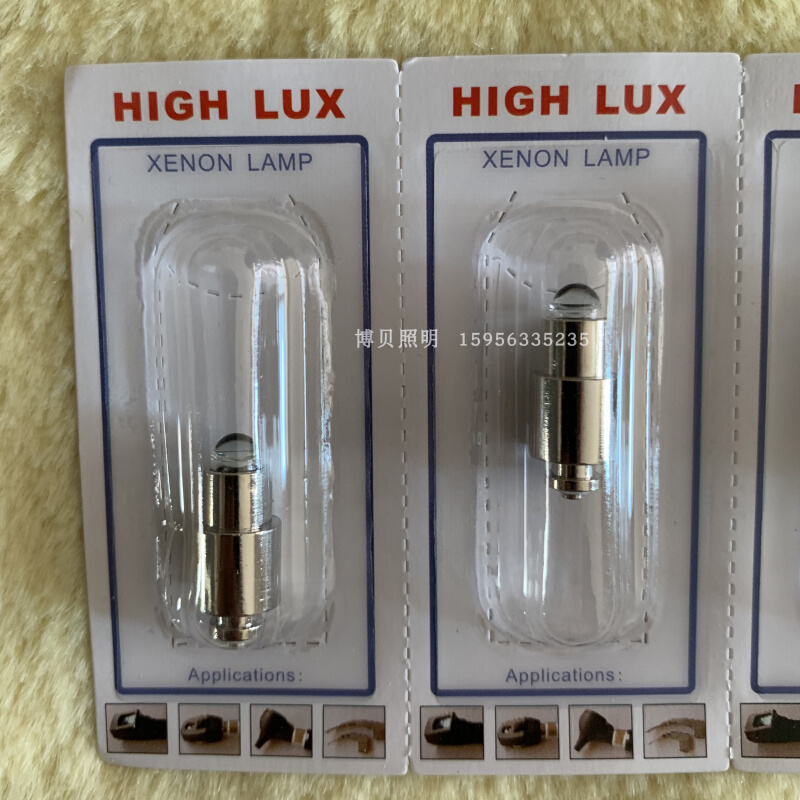 伟伦 WA 06500 3.5V0.78A HPX-065检耳镜灯泡,06500-U,卤素和LED-图2