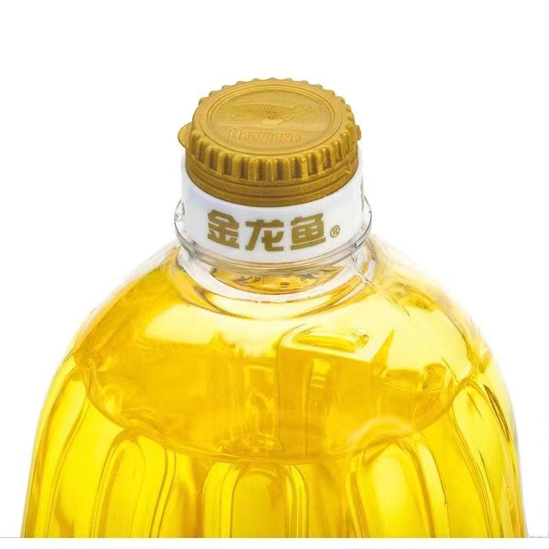 金龙鱼非转基因菜籽油非转基因物理压榨1.8L纯香菜油瓶装食用油