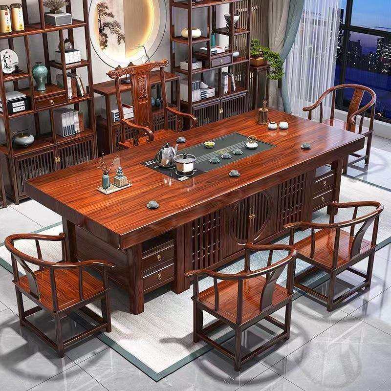实木茶桌茶台转角可旋转移动喝茶几带烧水茶桌一体一整套泡茶几,淘宝优惠券,粉丝福利购,淘宝优惠卷