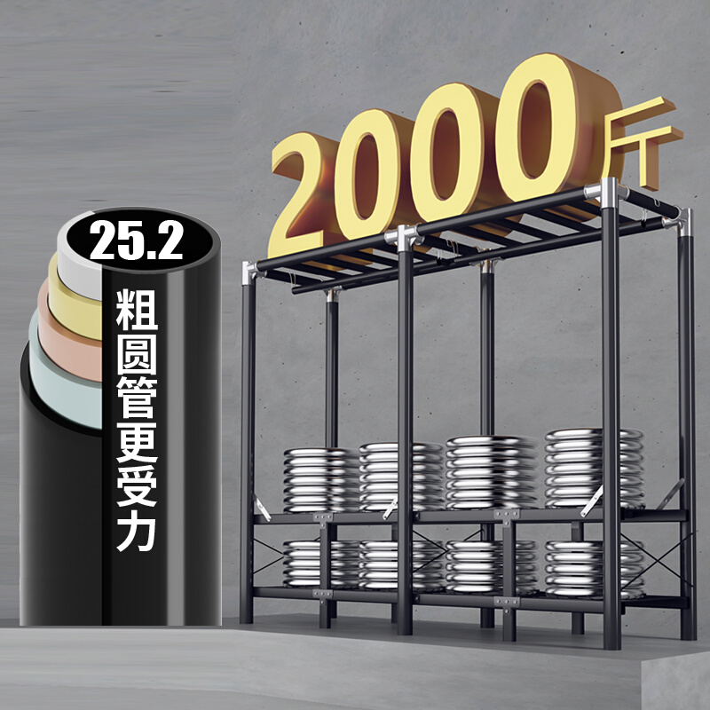 简易衣柜免安装折叠布衣柜收纳家用衣橱卧室出租房用钢架结实耐用 - 图2