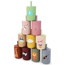 150ML Baby Silicone Cup with Exquisite Pattern Lid Portable