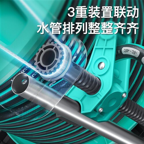 洗车高压水枪家用水管软管自动收卷器浇花喷枪强力冲院子浇菜神器 - 图1