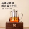 Glass teapot tea set household 2026 new high borosilicate set supplies tea water separation boiling office tea filter