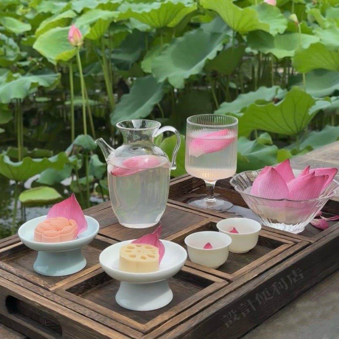 国风茶盘多格实木茶盘下午茶套餐中式玻璃宋壶茶具套组甜品茶杯,淘宝优惠券,粉丝福利购,淘宝优惠卷