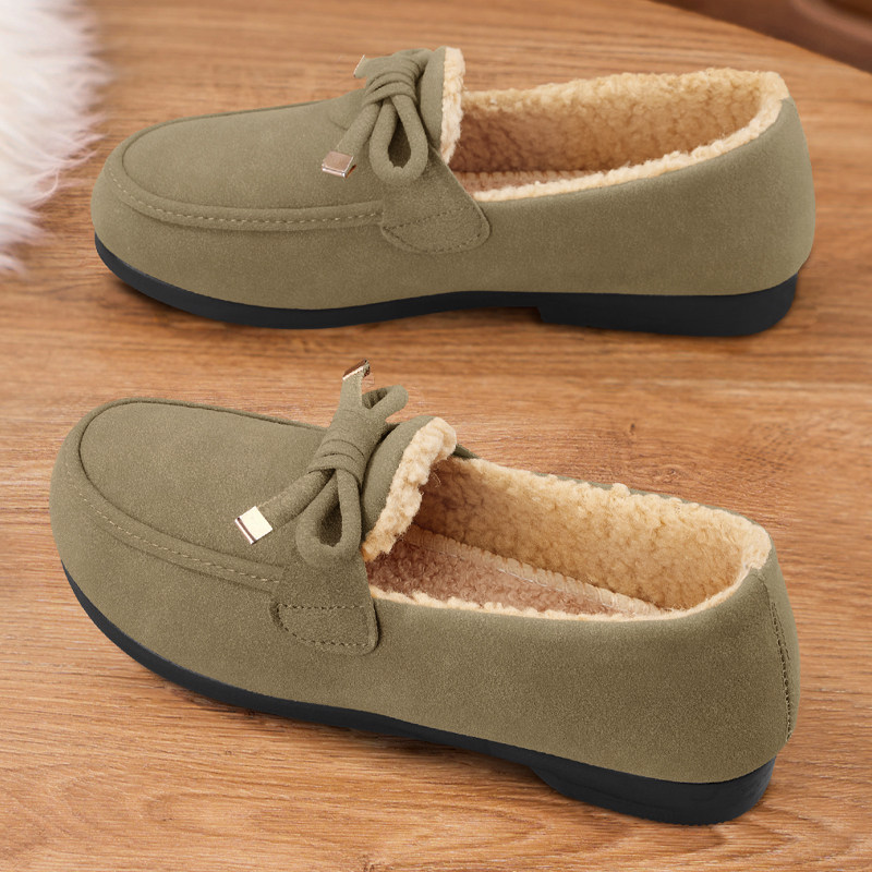 豆豆鞋女冬加绒一脚蹬新款老北京布鞋保暖妈妈棉鞋加厚休闲毛毛鞋,淘宝优惠券,粉丝福利购,淘宝优惠卷