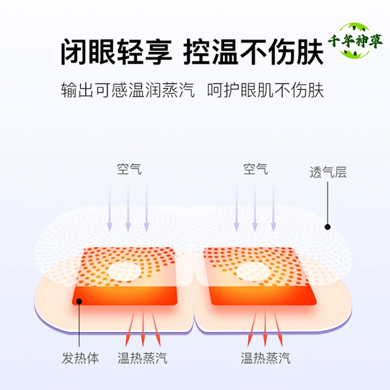 香港Dr.Jones  洋甘菊蒸汽热敷01眼罩上班睡眠遮光家用自发热恒温 - 图2