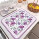 Thickened anti-slip diatom mud placemat drain pad