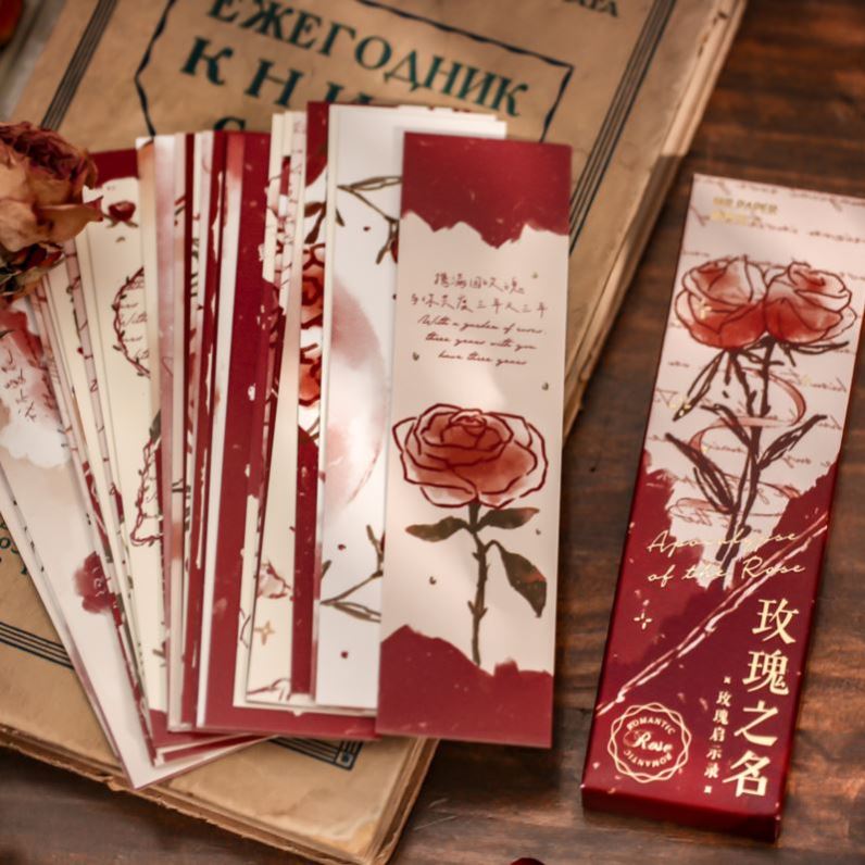 新品Rose Apocalypse Bookmark Classical Chinese style Creativ