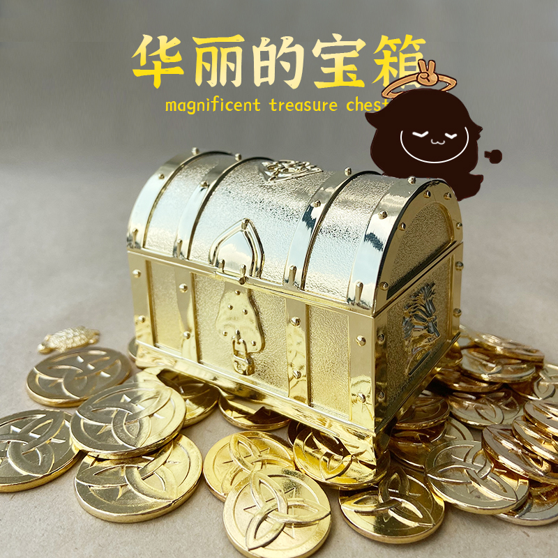 摩拉金币周边大号金属硬币凯尔特三角无料谷子模型钟离cos服道具 - 图2
