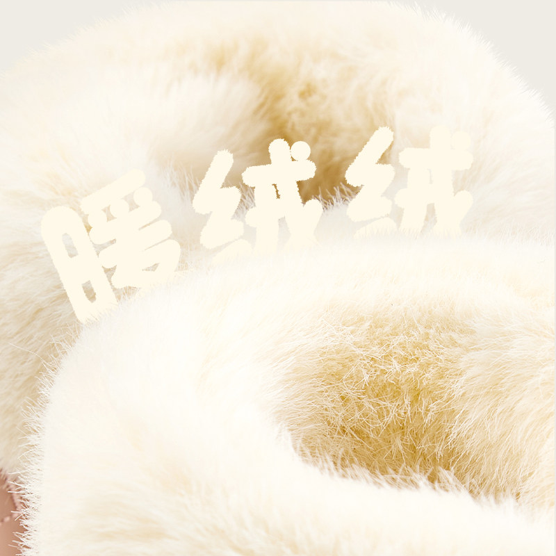 巴拉巴拉儿童棉鞋女童冬季2025新款宝宝小女孩包跟毛毛保暖雪地靴