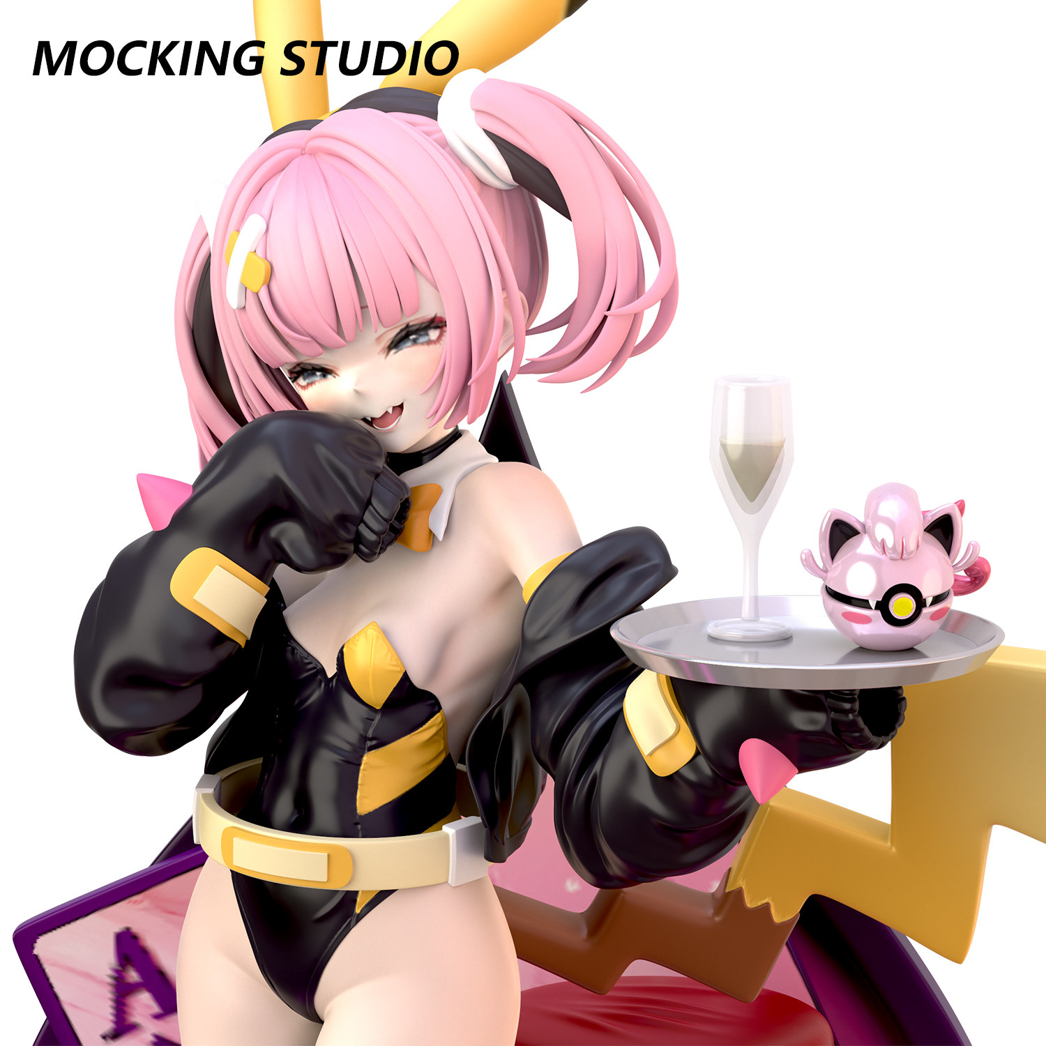 主意玩家原创系列之色诱探梦队员：珊瑚GK手办摆件模型模玩吼叫尾,淘宝优惠券,粉丝福利购,淘宝优惠卷