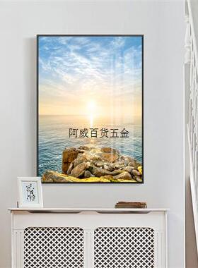 新品入户玄关装饰画竖版现代简约挂画过道走廊尽头壁画Z玄幻入门