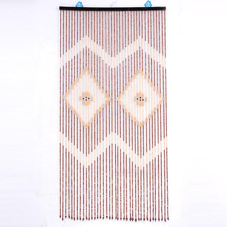 直销2个方块木珠门帘38根木珠门帘 - 图0