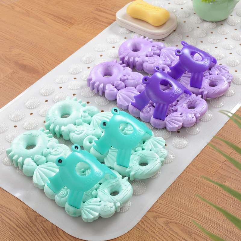 新品Charm Shark new summer fashion solid color crab bathroom