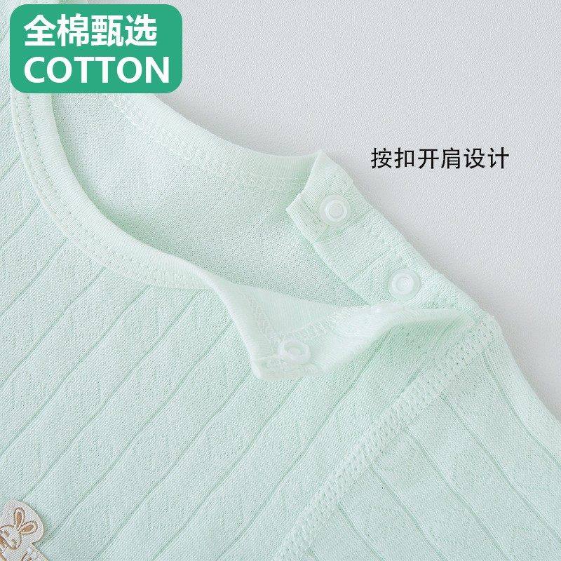 全棉母婴纯棉宝宝短袖套装纯棉夏薄款男女婴儿衣服分体夏装儿童上,淘宝优惠券,粉丝福利购,淘宝优惠卷