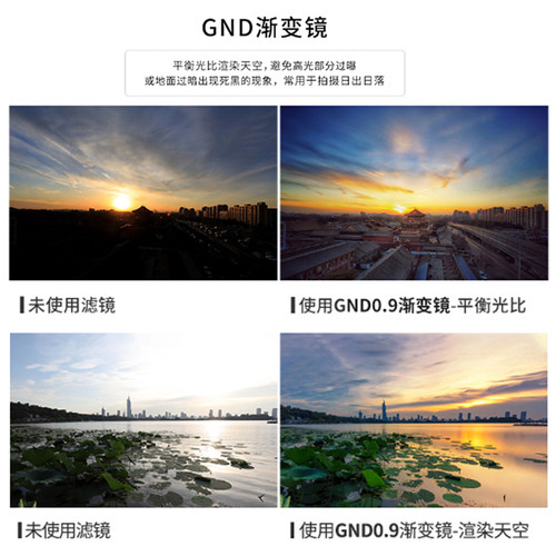 kase/卡色官方旗舰 风光套装 CPL偏振镜 ND减光镜 GND渐变灰镜 适用佳能索尼富士尼康适马腾龙相机镜头滤镜 - 图2