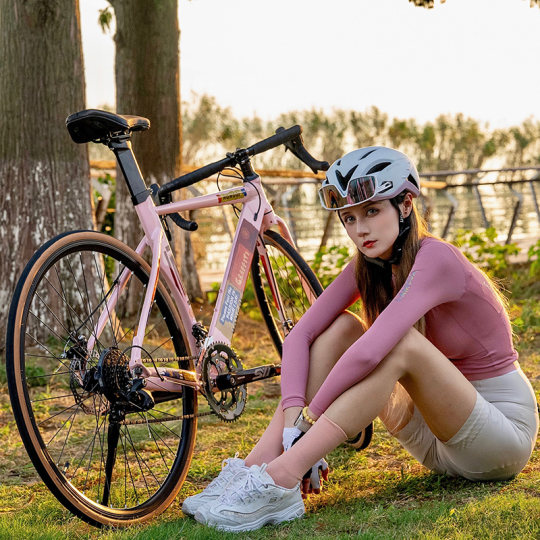 红旗官方旗舰店公路车女款成人竞速赛车男款弯把铝合金轻便自行车