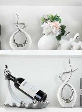 极速桌面摆件科技感客厅装饰品现代简约家里M房间酒柜电视柜新房