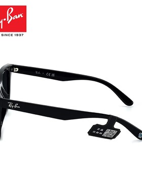 RayBan雷朋墨镜黑超潮酷男出游方形大框时尚显脸小太阳镜防晒眼镜