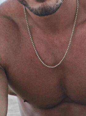 极速2021 Hot ndy Figaro NK Chain Men Necklace ClaUssic Stain