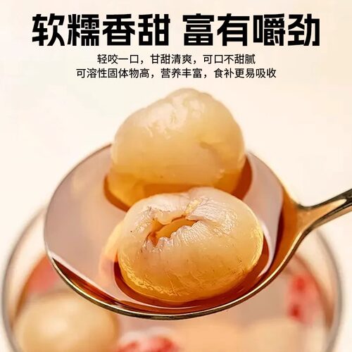 桂圆肉干无核高州官方旗舰店福建特产气养商用血广西泡水补礼正品 - 图3