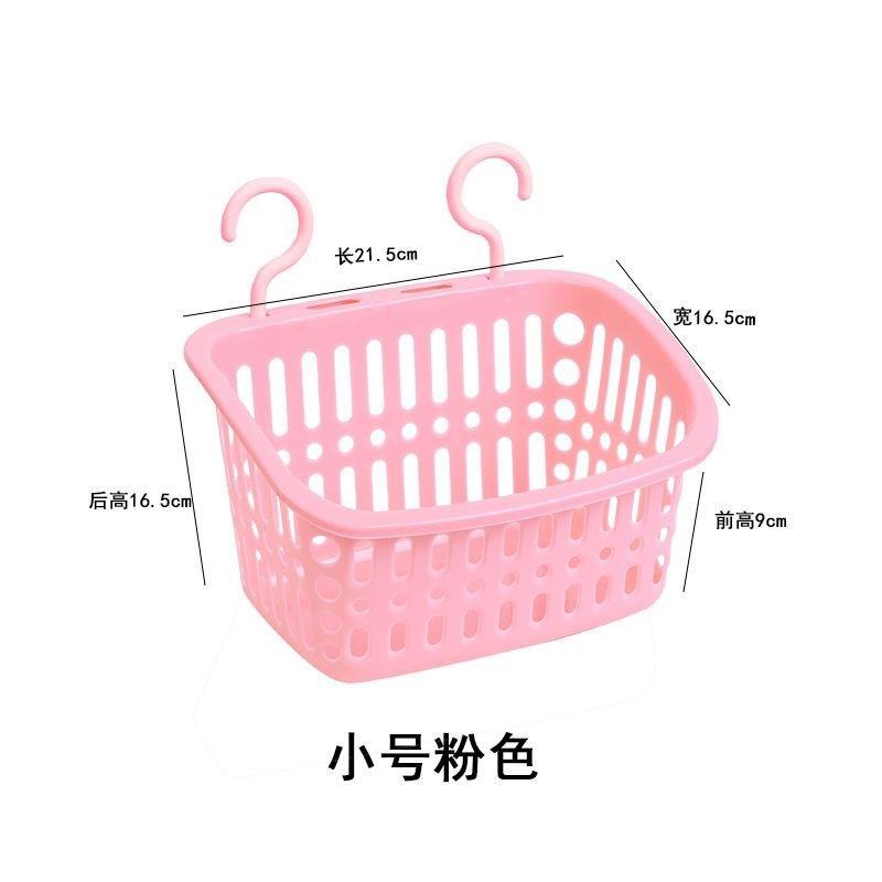 新品Adhesive hook haSnging basket storage baskeHt bathroom s - 图2