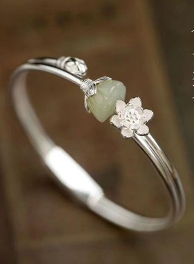 极速手镯沉香如屑步离s镯颜淡同款手錬女设计莲蓬古风镯子