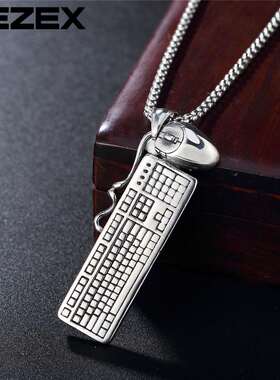 极速P0445-NK20 Jewelry Personality MoHuse Keyboard Mens Hip
