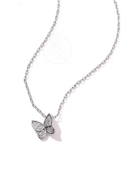 极速-Titanium steel does not fade butterfly sPweater chain f