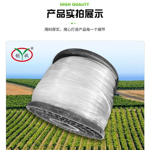 极速葡萄瓜果托膜线农用架聚酯线大棚H耐用塑钢线温室苗床遮阳专 - 图3