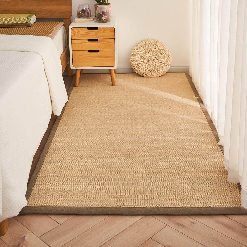 日式竹编榻榻米地垫卧室定制竹席飘全床边地毯房间铺凉席垫子窗毯,淘宝优惠券,粉丝福利购,淘宝优惠卷