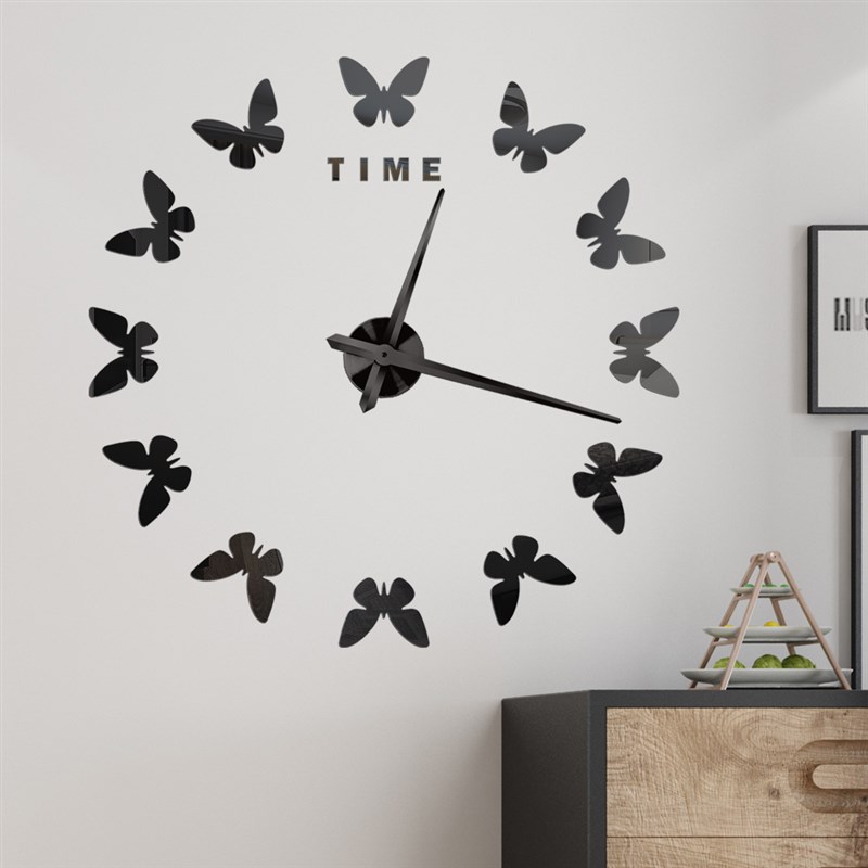 3D Large Wall Clock reloj de pared DIY Quartz Watch Acrylic-图1