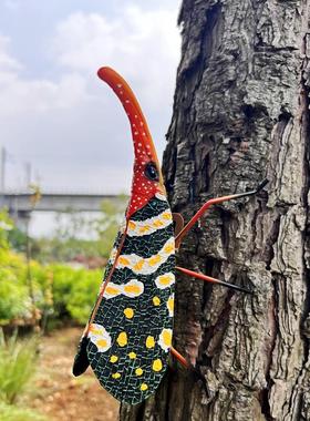 花姑娘~彩绘彷真动物昆虫桌面饰品服装店橱窗装饰挂饰摆拍道具