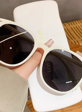 墨镜女2025新款高级感晒防紫外线适合方圆脸显小近视偏光太阳眼镜