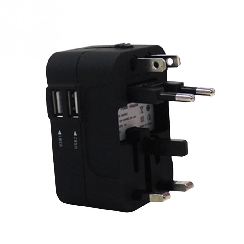 AU/UK/US/EU World Travel AC Power Charger Adapter Plug Conve-图0