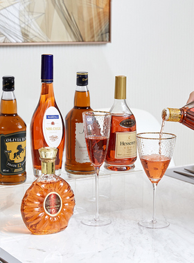 速发酒柜装饰瓶欧式洋拍品家居摆件假酒酒摄道具红酒套装客厅摆设