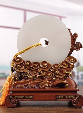 速发百财如意平品扣摆件工艺品客厅装饰安新房乔朋搬家送闺蜜迁友