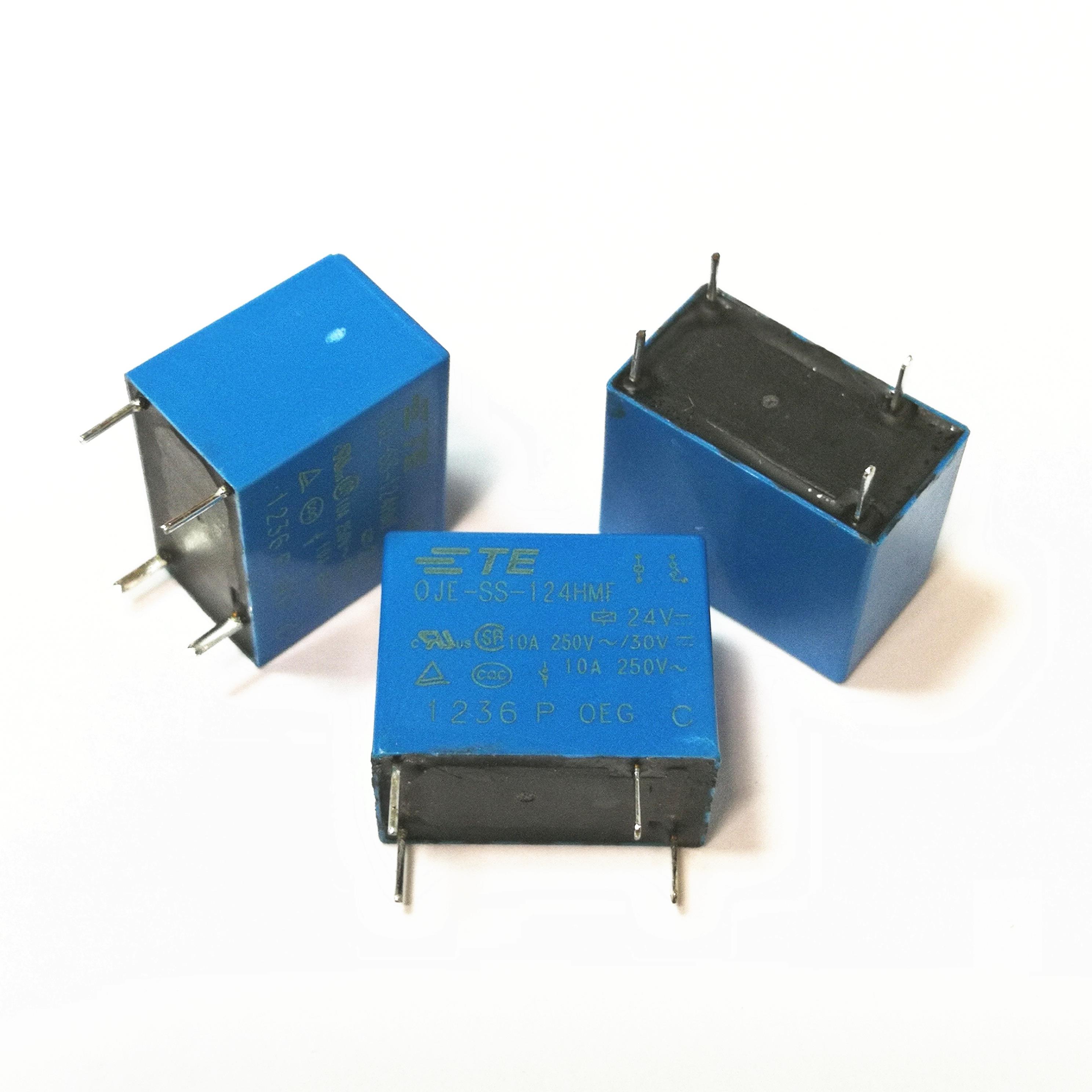 泰科TE继电器OJE-SS-105 112 124DM LM LMH HM 3A5A8A10A 4脚 OEG - 图2