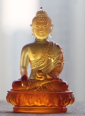 速发古法宝璃三琉佛摆阿释迦牟尼佛药师佛件弥陀佛三世佛供具