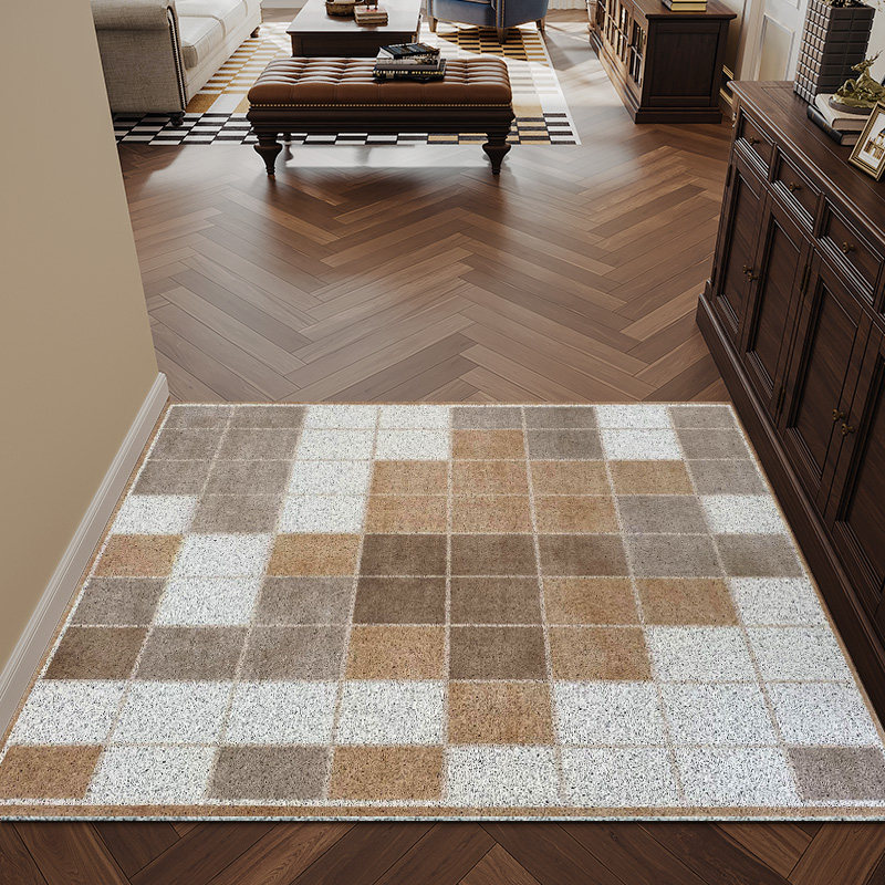 现货速发丝圈入户门地垫美式大门口除尘脚垫门垫玄关进门地毯可裁,淘宝优惠券,粉丝福利购,淘宝优惠卷